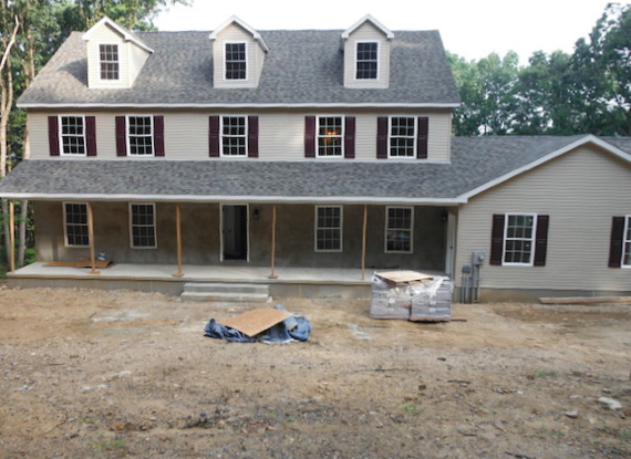 Modular home we built in Warren County NJ