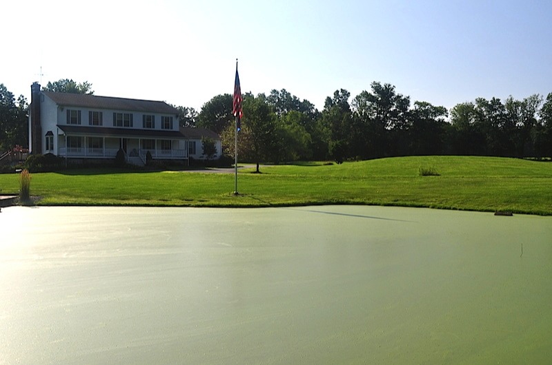 Modular home with pond in Flemington NJ