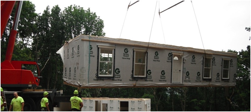 Assembling a Modular Home in Warren County NJ